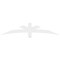 Ekena Millwork Alberta Architectural Grade PVC Gable Bracket, 72"W x 15"H x 2"D x 4"F, 5/12 Pitch GBP072X15X0204ALB00 - alternate 3